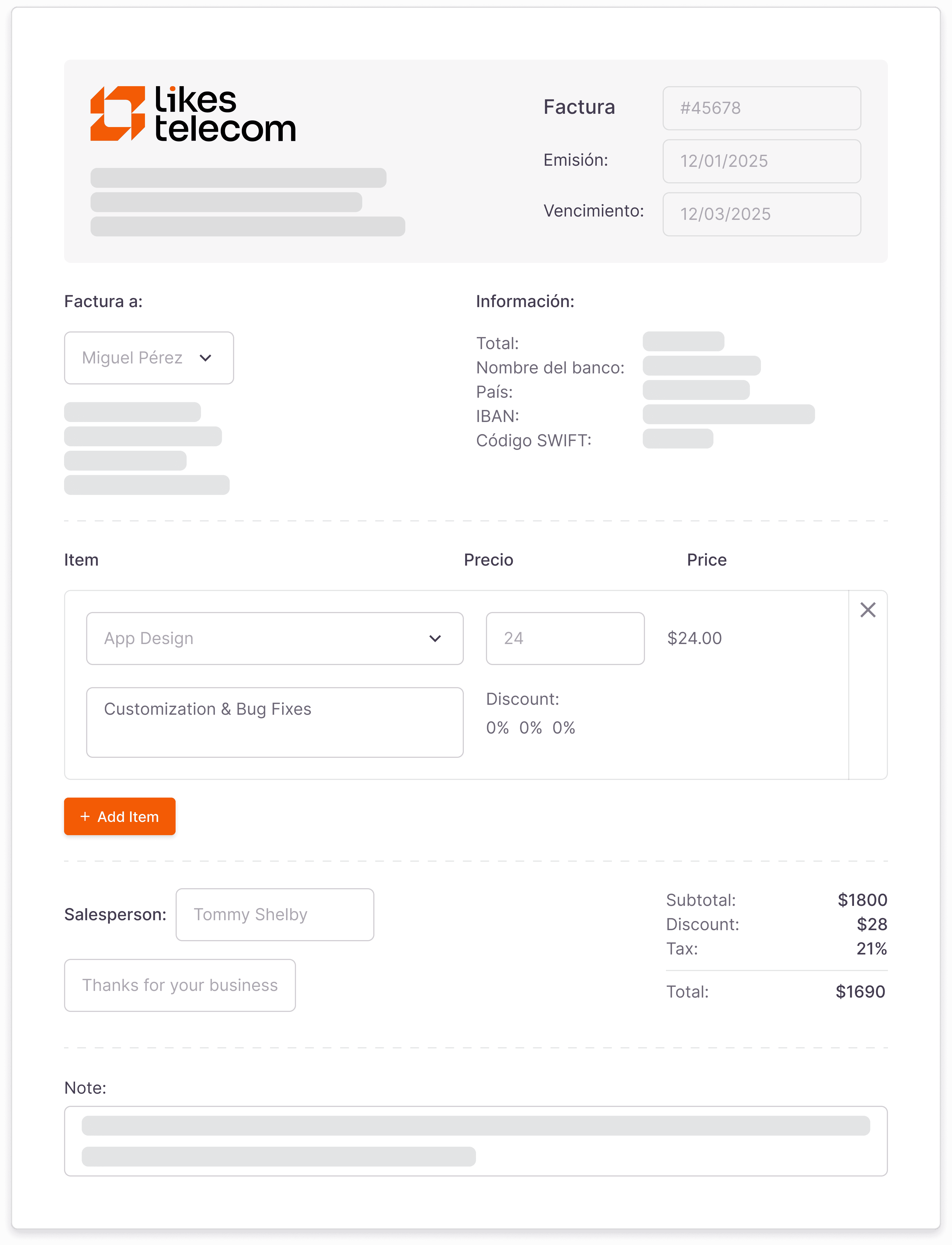 Facturación e integración con Stripe